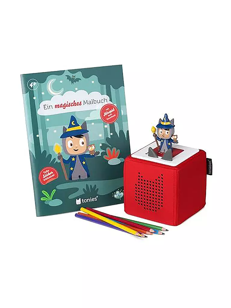 TONIES, Ein Magisches Malbuch + Kreativ-Tonie Zauberer - Freundschaftstag Im Zauberwald 1 TONIES, Ein Magisches Malbuch + Kreativ-Tonie Zauberer - Freundschaftstag Im Zauberwald